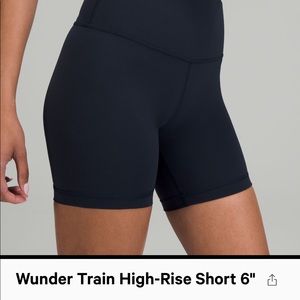 Lululemon Wunder Train 6”
